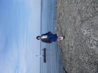 Image 2 of Flower Felt Blue Skirt