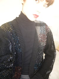 Image 3 of Full Glitter Scale Cardigan
