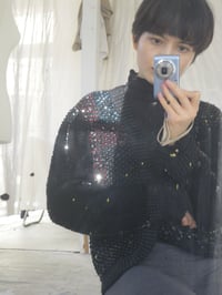 Image 5 of Full Glitter Scale Cardigan