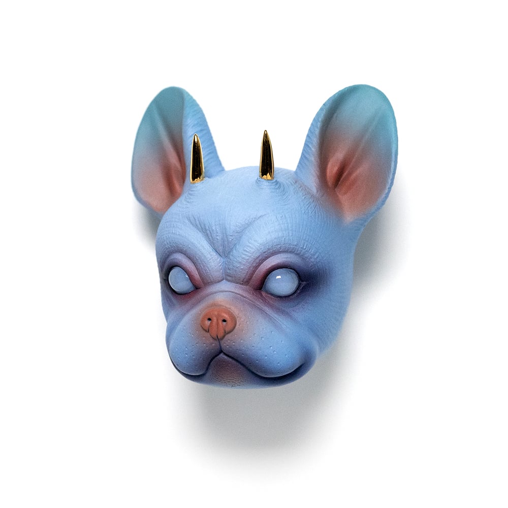 Image of Chikkoi Frenchie (blue/gold horns)