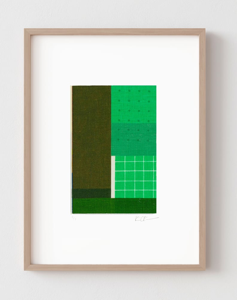 Image of Mini textile print 086