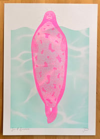 Image 2 of Seal of Disapproval - Riso print