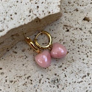 Image of BLUSH LOVE EARRINGS