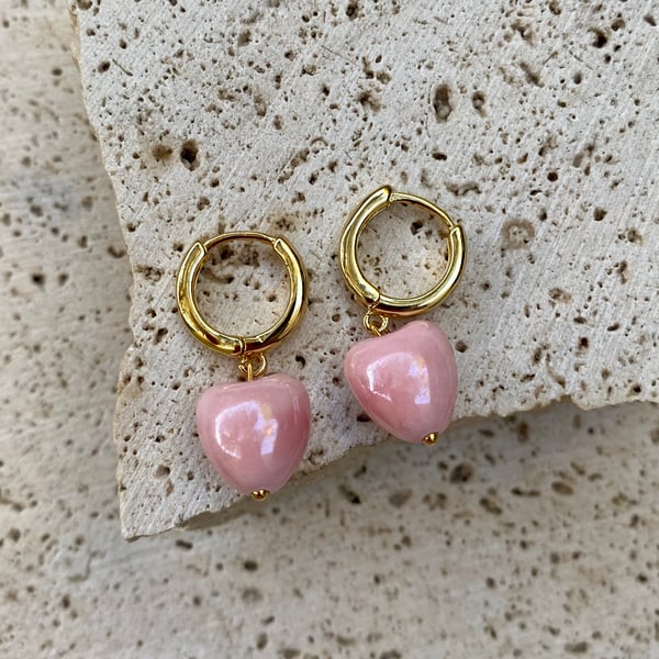 Image of BLUSH LOVE EARRINGS