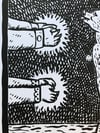 Applause Linocut