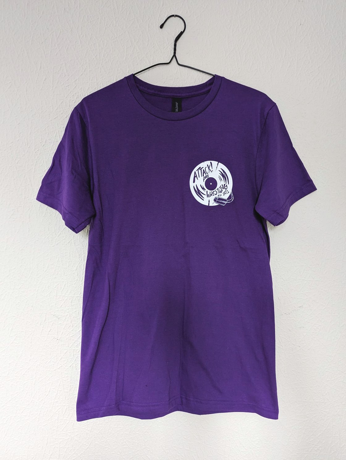 Image of Purple Record Player Shirt