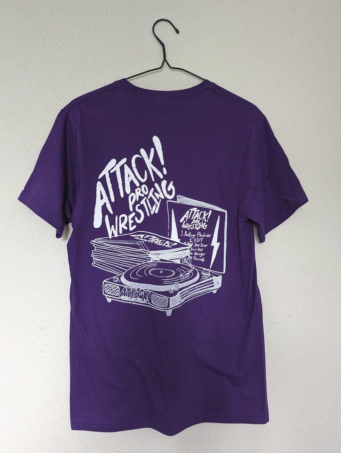 Image of Purple Record Player Shirt