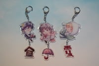 Image 3 of Noragami Connector Keychains and Acrylic pin- Rursu Collaboration