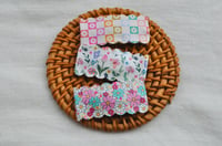 Image 2 of Bright Floral Snap Clips