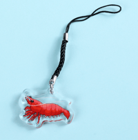 Image 1 of Shrimp Phone Charms