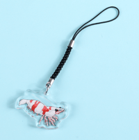 Image 2 of Shrimp Phone Charms