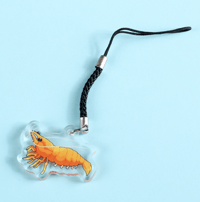 Image 3 of Shrimp Phone Charms