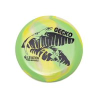 Image 1 of Elevation Disc Golf Gecko glO-G yellow, green2