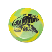 Image 1 of Elevation Disc Golf Gecko glO-G yellow, green3