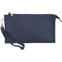 Image 3 of Wristlet/Clutch/Crossbody - Beautiful Faux Pebbled Leather 