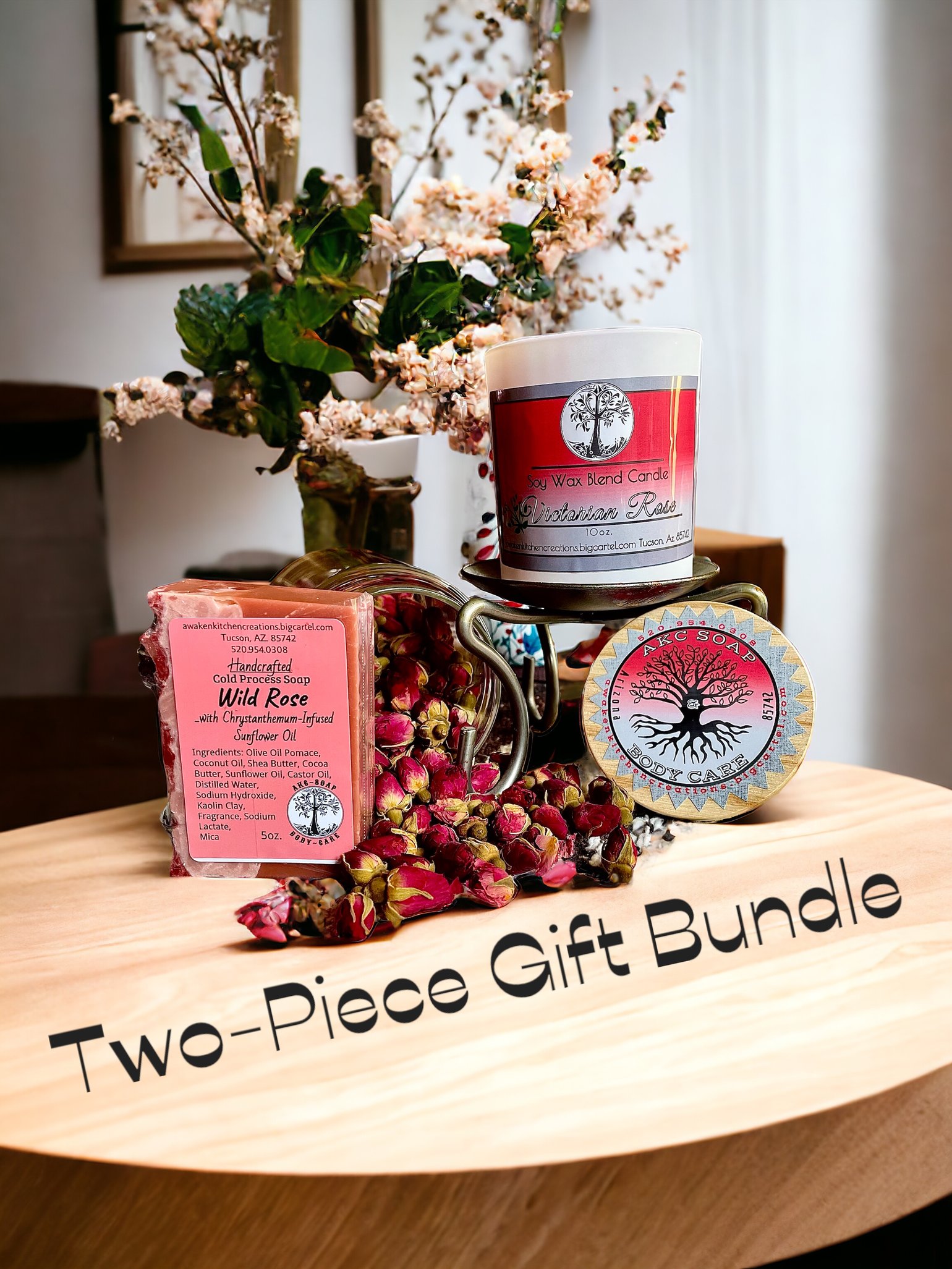 Image of Rosey Two-Piece Gift Bundle