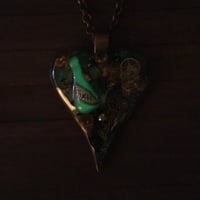 Image 4 of Green Elixir Heart Pendant