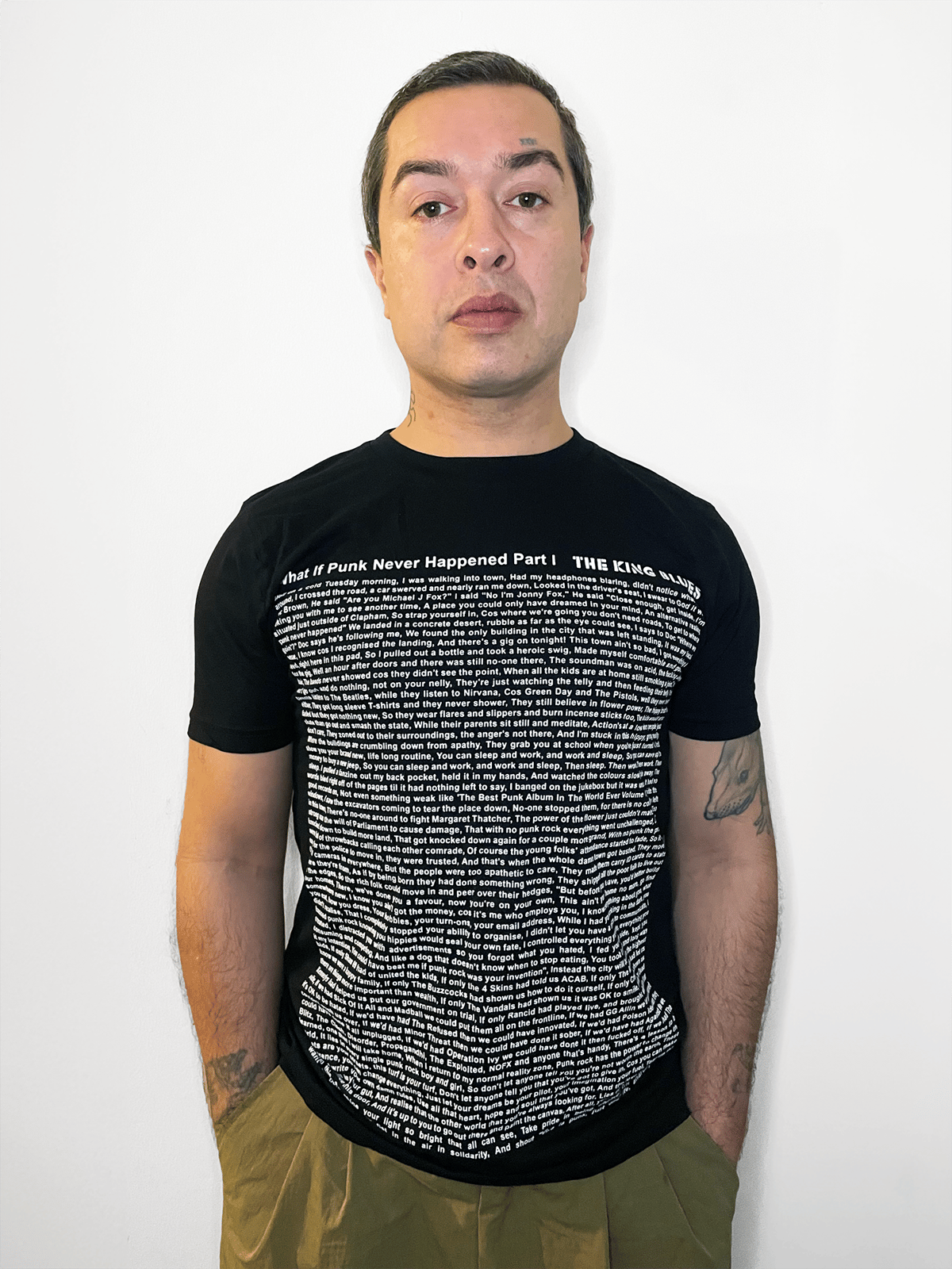 Image of What if Punk Never Happened Part I & II T-shirt