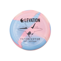 Image 1 of Elevation Disc Golf Interceptor glO-G baby blue, pink