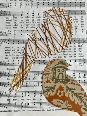 Image of One Day - original, one of a kind collage