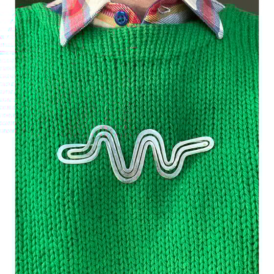 Image of Silver Serpent Pin