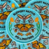 Support Native Pollinators Iron-On Patch
