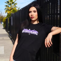 Image 2 of Women's ESUCA Airbrush Tee Black