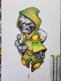 DOOM ORIGINAL ART SIGNED