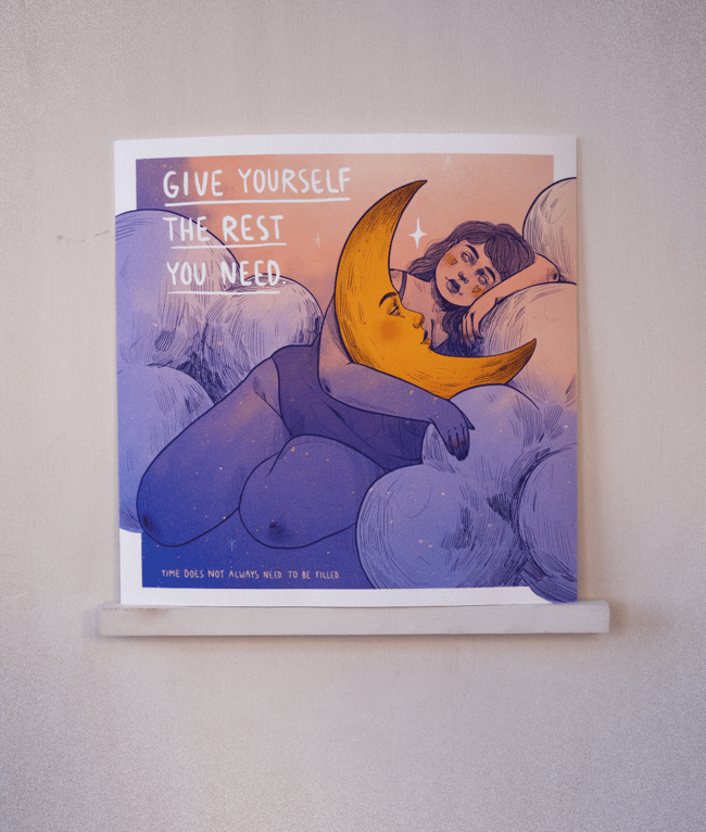 REST - (20x20cm) FineArt Print 