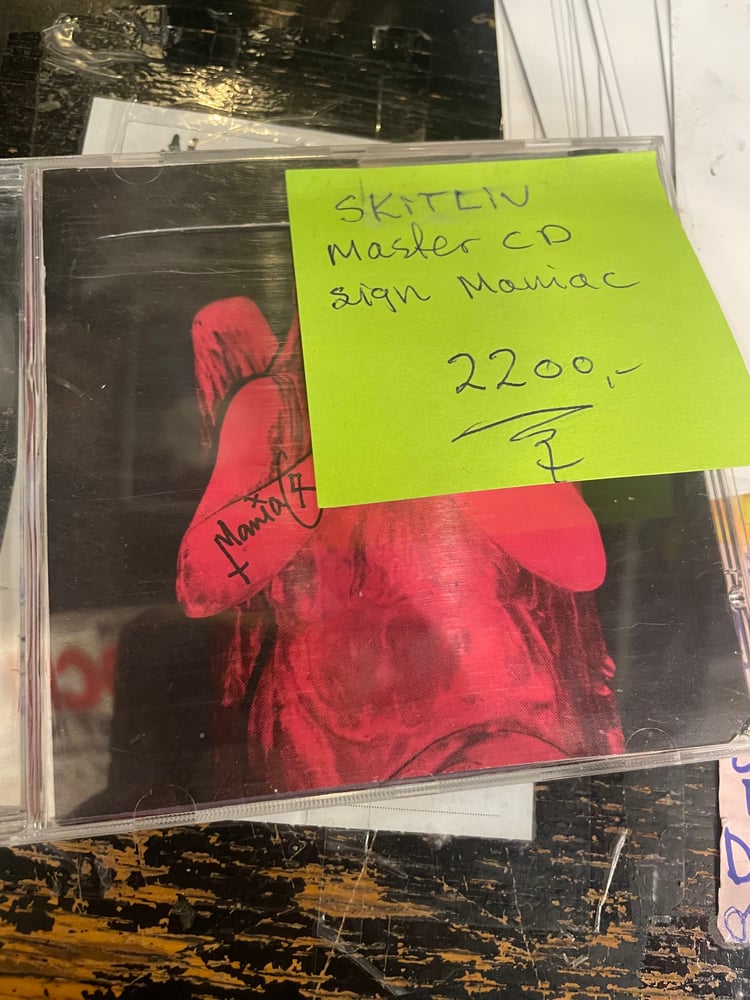 Image of Skitliv Master cd sign Maniac