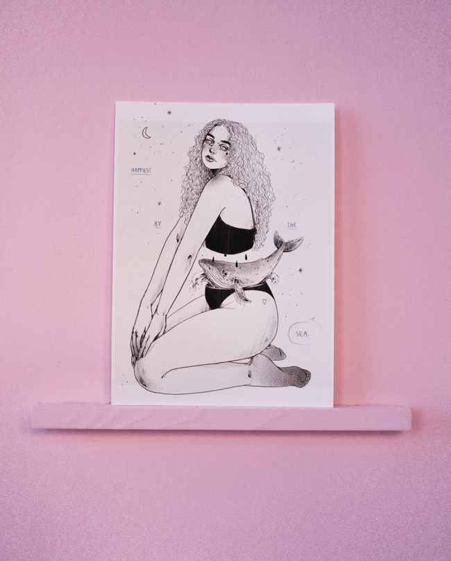 Ocean grau — FineArt Print (13x18cm)