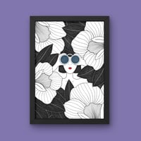 Image 1 of Illustration limitée A4 et A6 - Éclaireuse