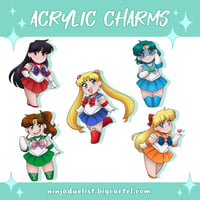 Sailor Scout Charms