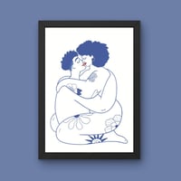 Image 1 of Illustration limitée A4 - Amoureux•ses