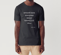 Travellin' On T-SHIRT (Black) 