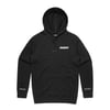 Dream of Victory - Embroidered Hooded Sweatshirt - Black