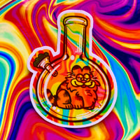 Garf bong sticker