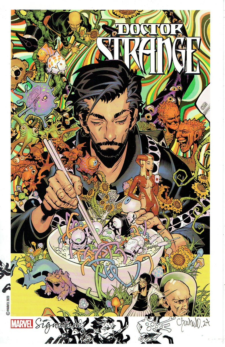 Image of DOCTOR STRANGE PRINT--with REMARQUE--