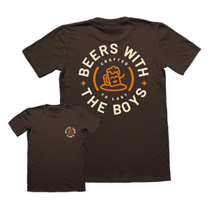 Image of Beers With The Boys T-Shirt  | Black 🍻