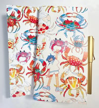 Image 1 of Crab!! Travelers Notebook Insert (Blank)