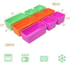 Thick Bento Silicone Cups Lunchbox Inserts 3pcs