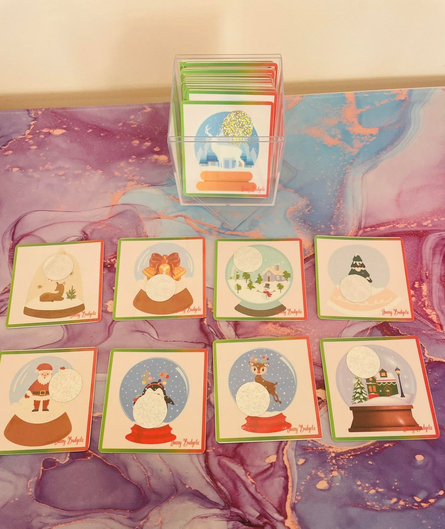 Image of Holiday Snow Globe 2K Scratch Off Box