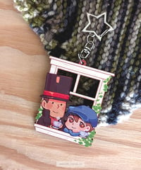 Image 2 of Professor Layton / Wood Charms