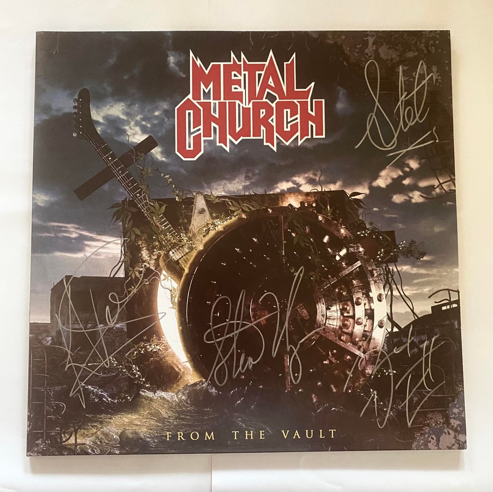 Image of METAL CHURCH - From The Vault - DOUBLE G/FOLD LP SIGNED