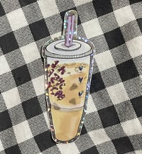 Iced Caramel Latte Sticker