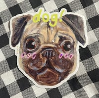 Image 2 of dog! Sticker