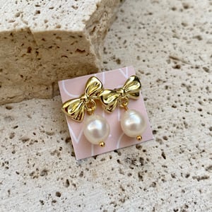 Image of BOW EARRINGS