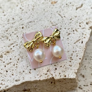 Image of BOW EARRINGS