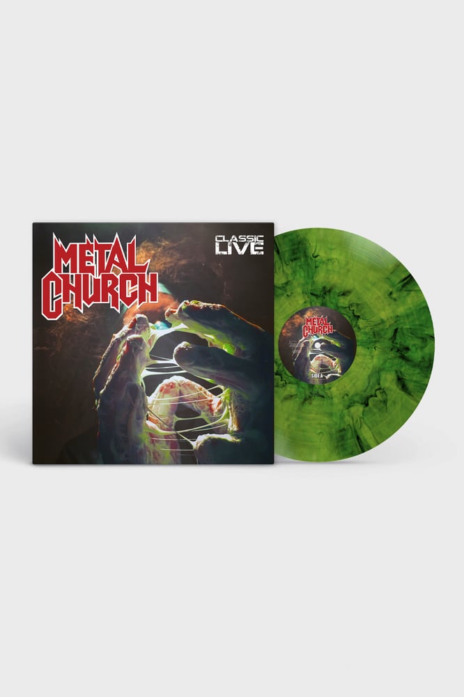 Image of METAL CHURCH - Classic Live - MARBLED VINYL