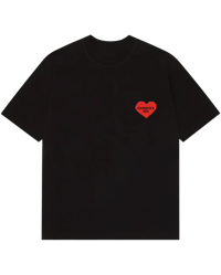 Image of  F04 LOVER BLACK T-SHIRT